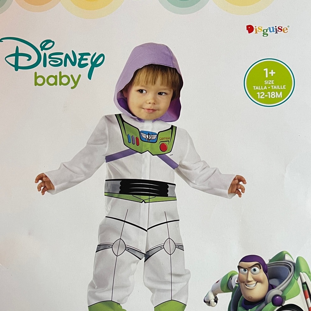 Disney Baby Superhero Costume - White and Purple